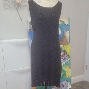 Chic Black Midi Dress